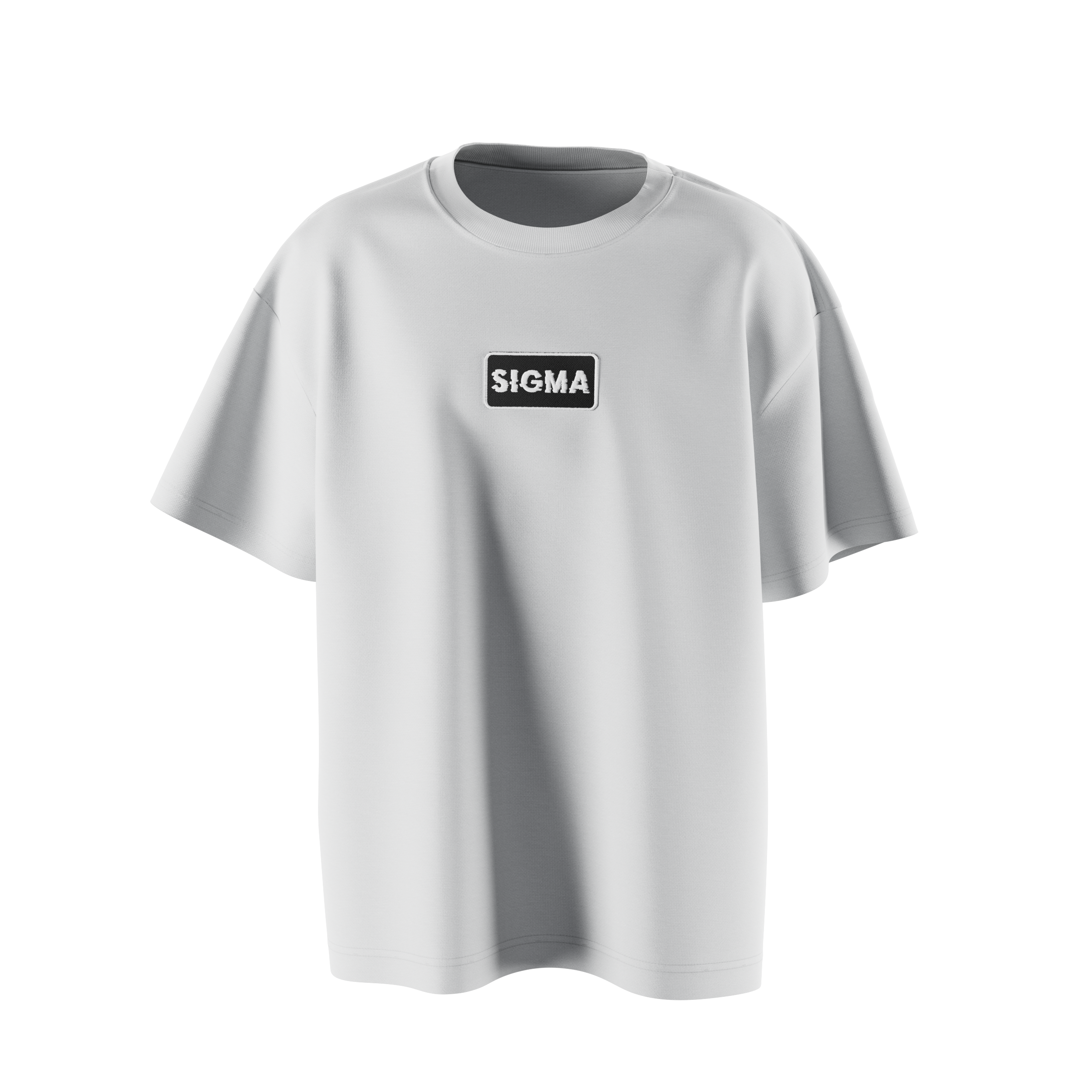 Toppa Oversize T-Shirt Sigma — White