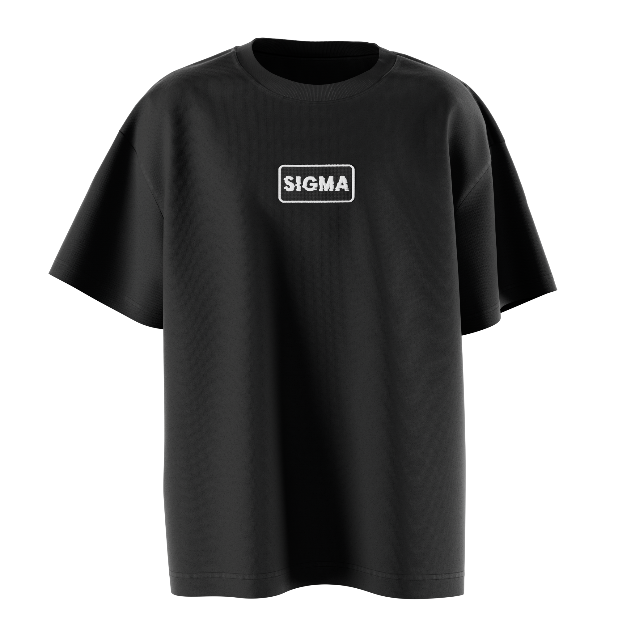 Toppa Oversize T-Shirt Sigma — Black