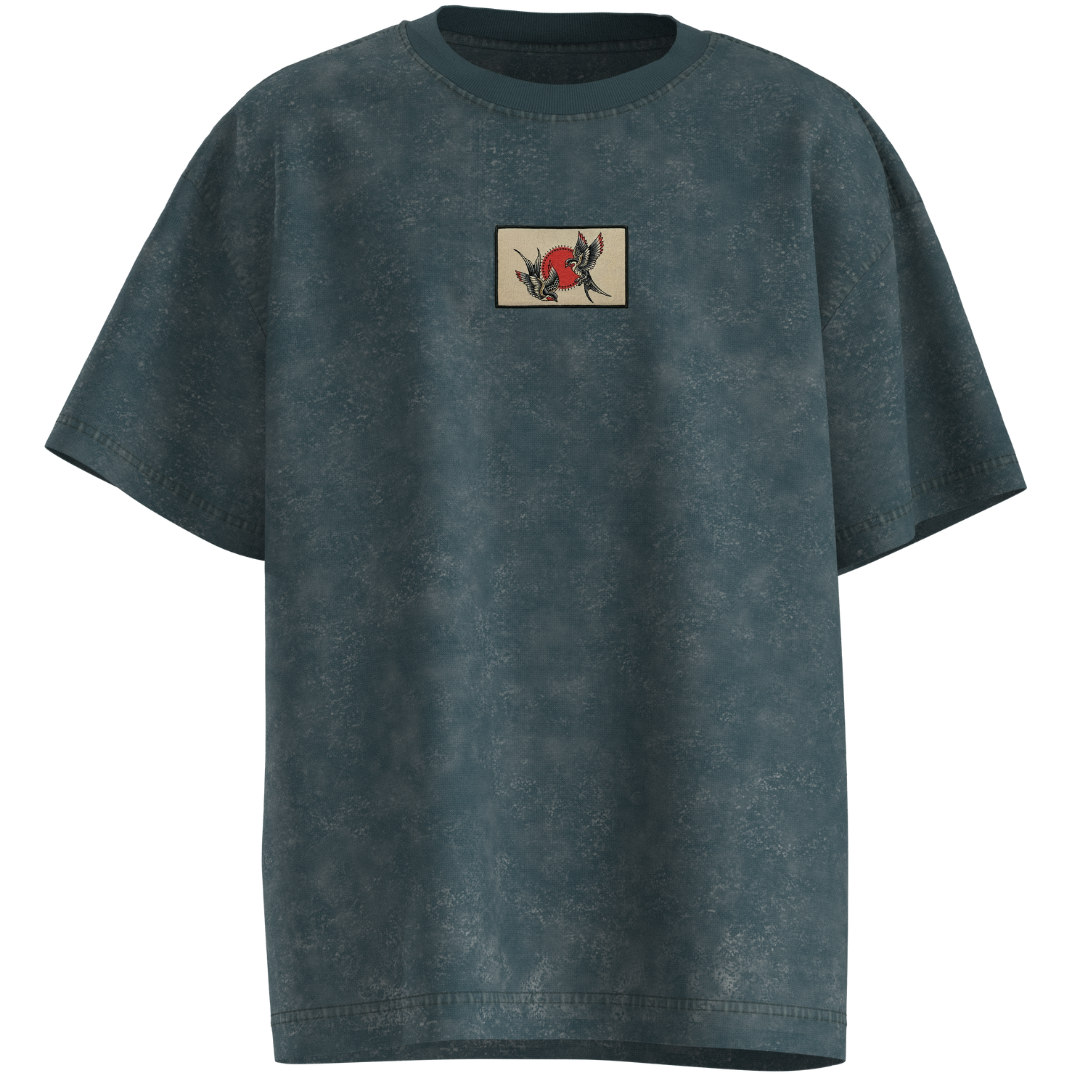 Toppa “Oldschool Pack” — T-Shirt Green + 9 Unique Stickers